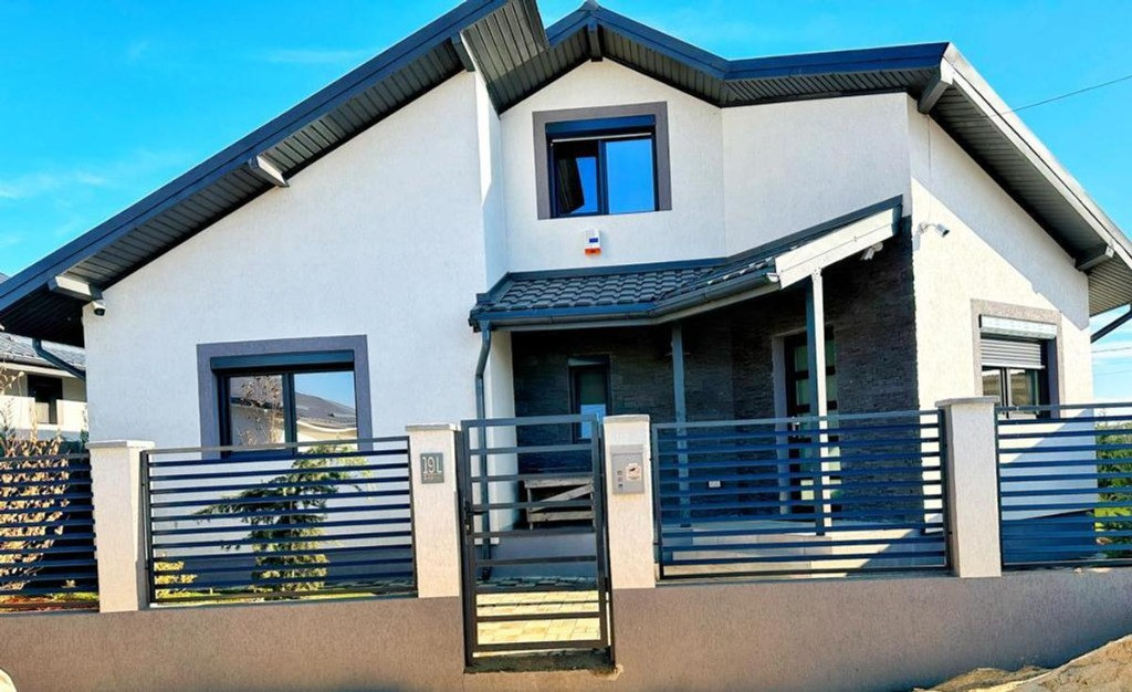 Vila individuala || Acces privat: 4 camere - teren 320 mp- APA CURENTA