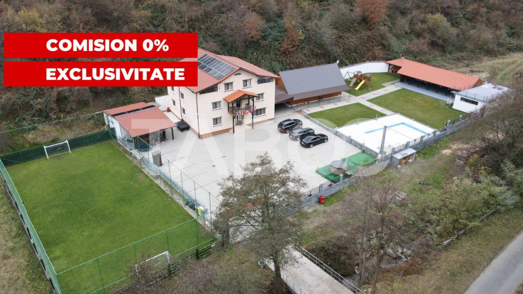 Casa Munty de vanzare - Pensiune de lux in inima padurii lan