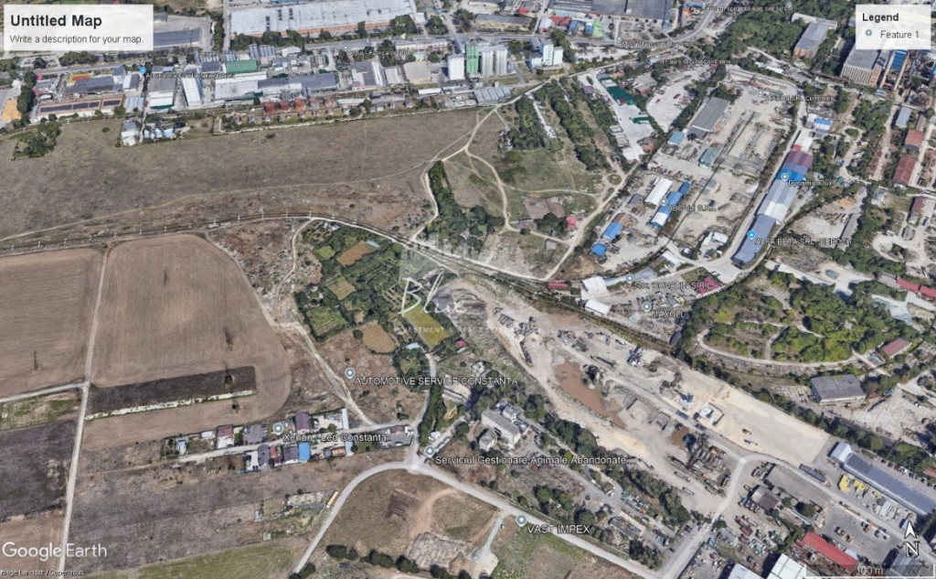 Zona Industriala loturi teren intre 1100-3500 mp ideale pent