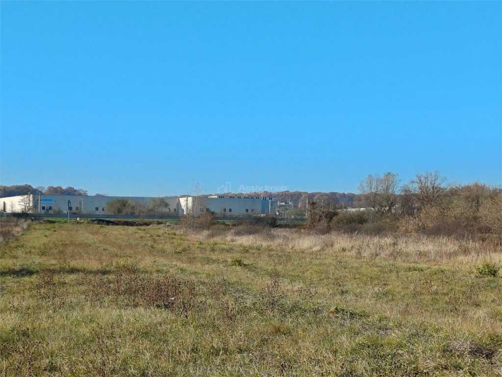 Teren de zona sensul giratoriu Mohu