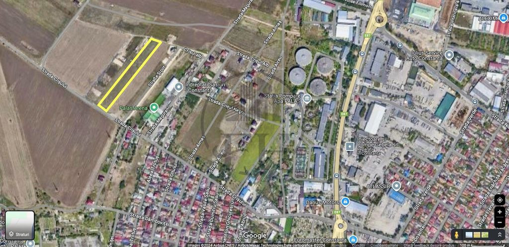 Teren intravilan de vanzare Constanta / Zona Palas