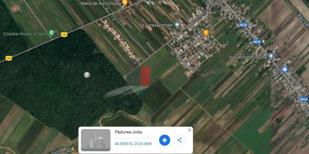 Teren Intravilan Padure Joita