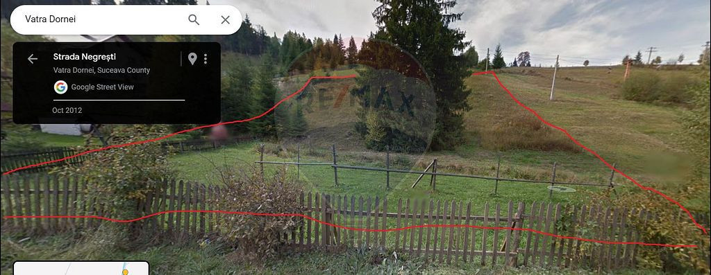 Teren 2,243mp Vatra Dornei / Strada Negresti