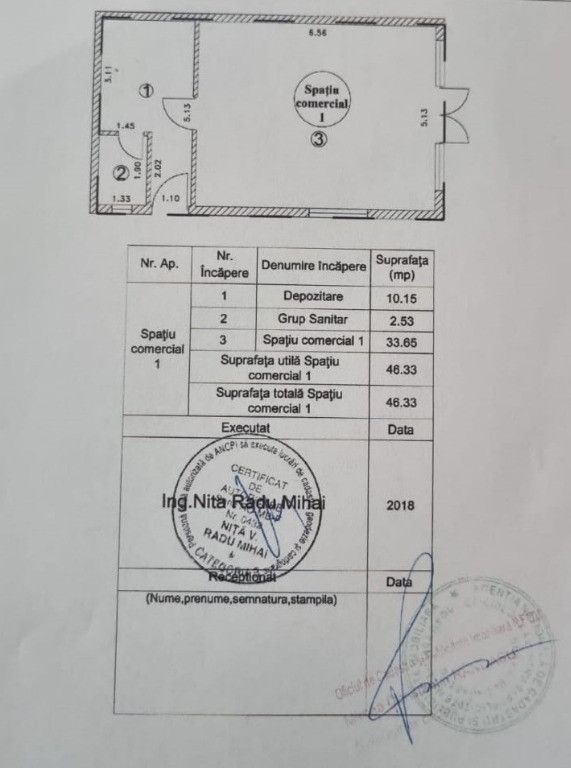 Spatiu comercial | toate utilitatile | zona excelenta