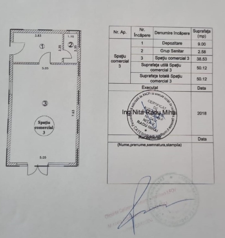 Spatiu comercial | toate utilitatile | zona excelenta