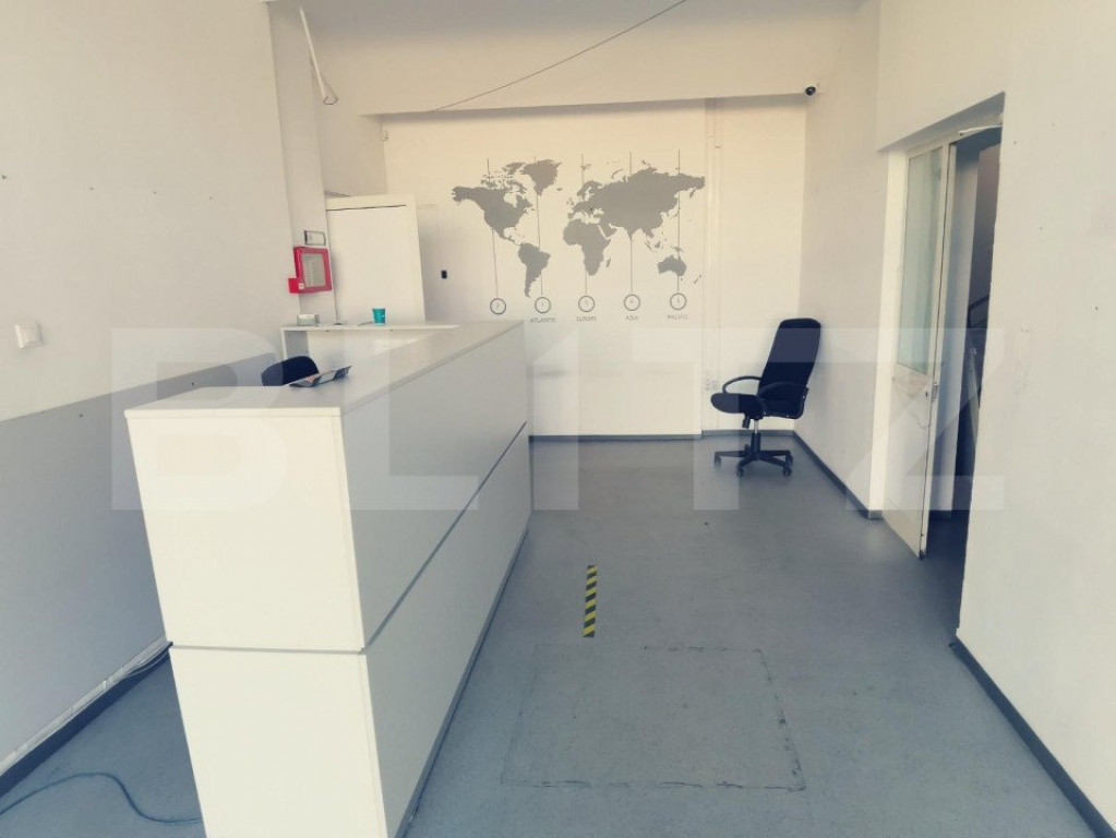 Caldire Comerciala, 1000 mp,stradal, locuri de parcare, zona