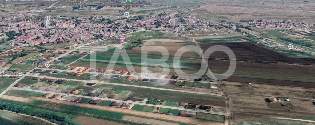 Teren intravilan de 485 mp cu autorizatie P+M front 22 m Cri