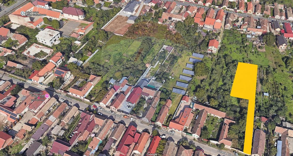 Teren de vânzare, 1387 mp, Aradul Nou