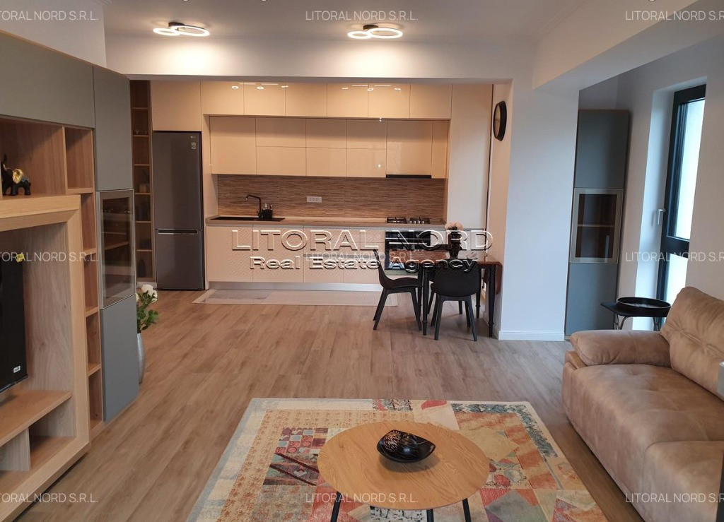 Mamaia - Sat Vacanta, bloc nou,ap.2 cam. 80mp,etaj 2, mobilat,parcare