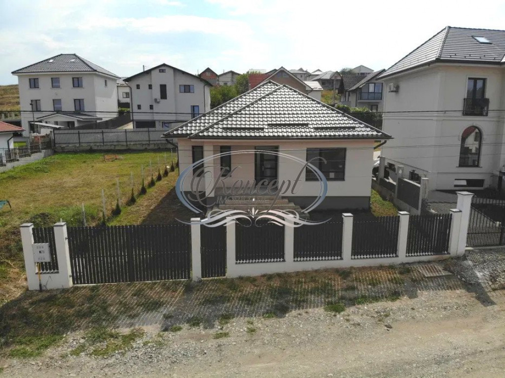 Casa finisata pe 1 nivel in zona Cluj Senior Village