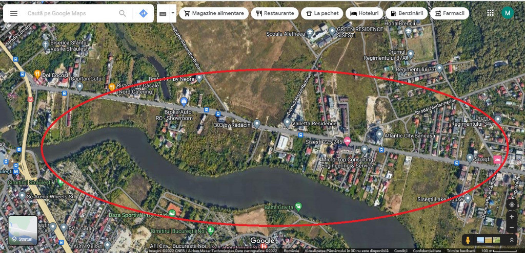 Teren Sisesti Stradal Lac 10.000 Mp New 2025