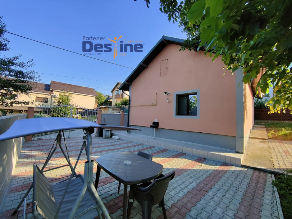 CUG - Casă INDIVIDUALĂ 2 CAMERE 61 mp, MOBILATĂ și UTILA