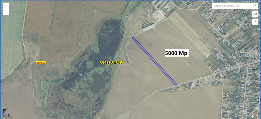 Teren Cernica 5000 Mp New 2025