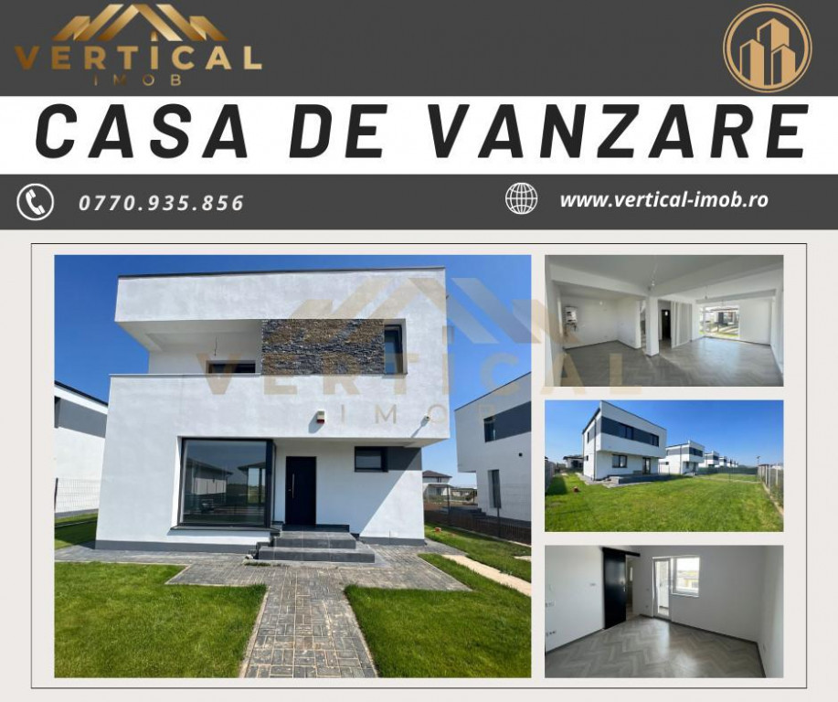 Vila moderna de vanzare la intrare in Comuna Berceni