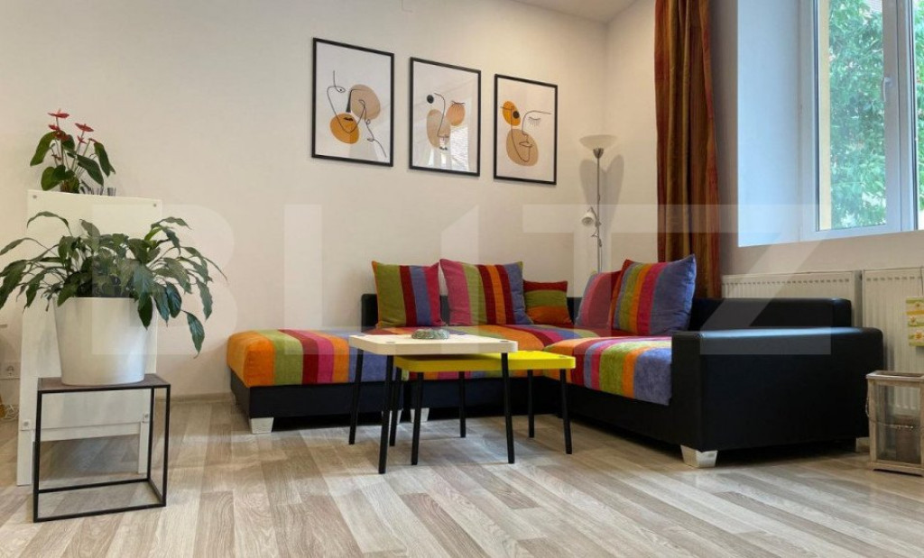Garsoniera de vanzare 43 mpu pivnita zona Orasul de Jos Sibi