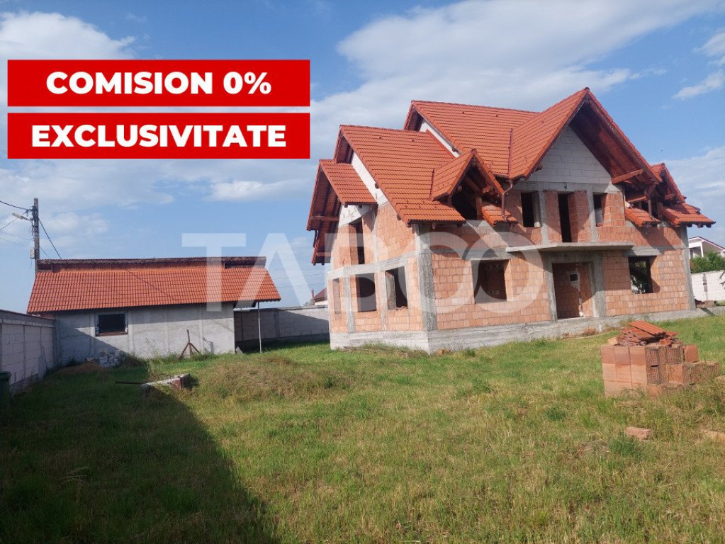 Casa de vanzare 185 mp utili 1000 mp teren zona linistita Av