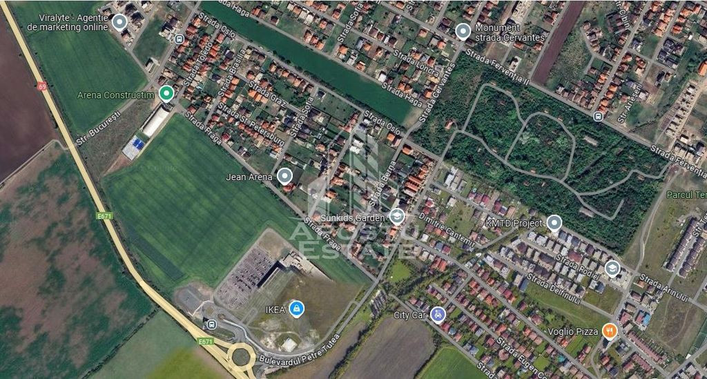 Teren 677 mp zona Ikea.