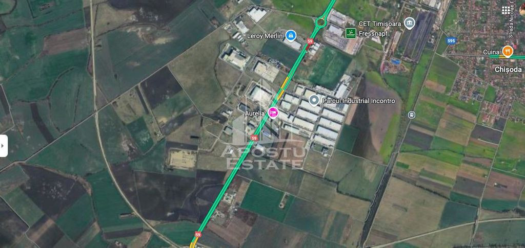 Teren 1599 mp, destinatie industriala, Calea Sagului, PUZ...