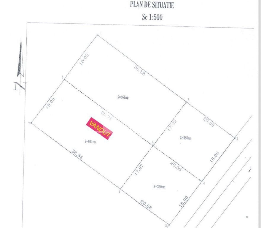 Parcela de vanzare 1021 mp, zona Dumbravita - Ikea
