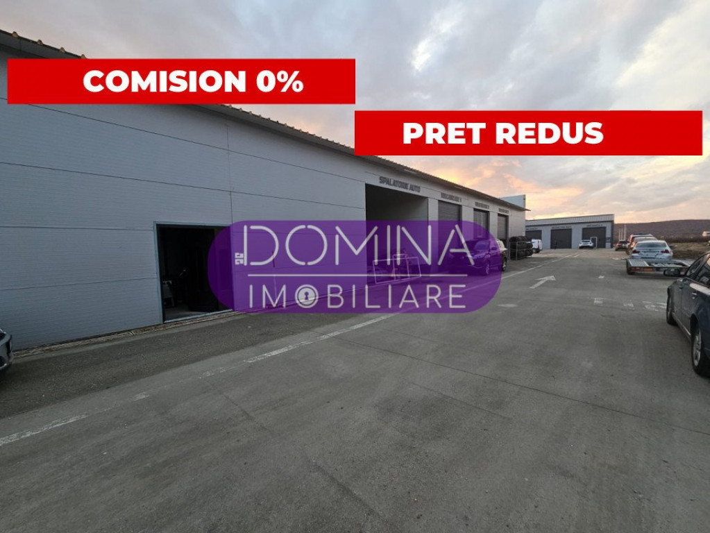 Hală industrială în Tg Jiu, str. Narciselor - lângă IT