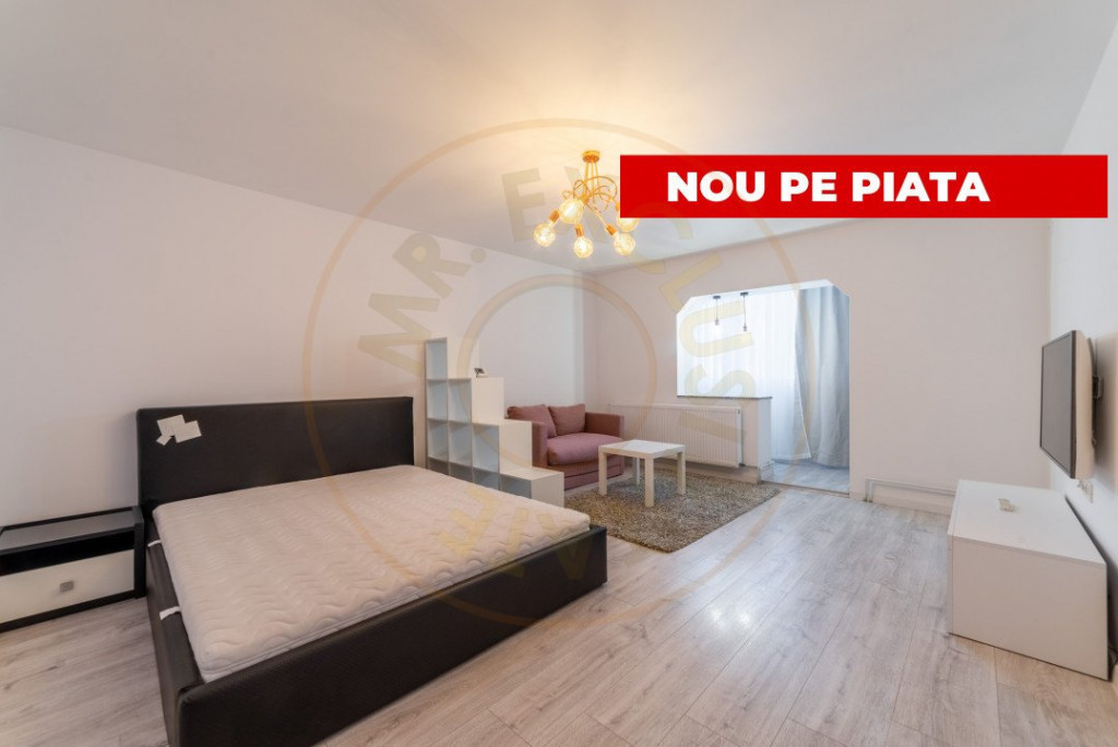 Inchiriere garsonieră decomandată, complet mobilată și u