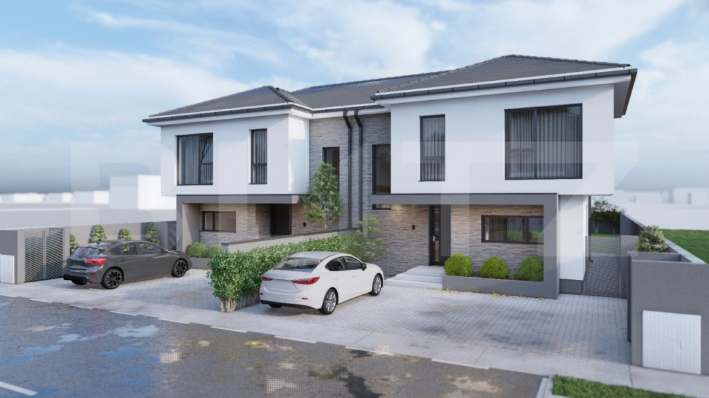 Duplex Modern – 105 mp Utili, teren 373 mp, Sacalaz!