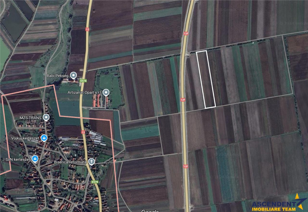 Teren extravilan pe 11.700mp, Coseni, Covasna