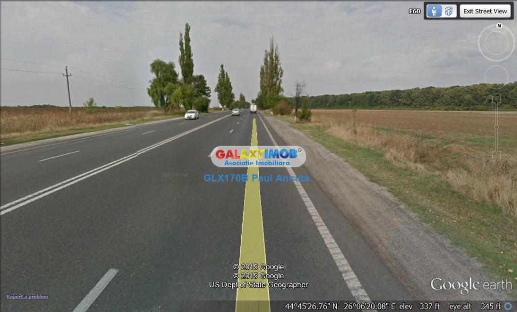 Teren la DN1 Ciolpani 36 Ha intravilan zona Mixta latura Rau