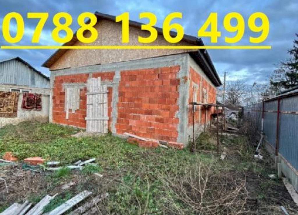 Casa din Caramida 4camere, teren 850 mp Cazasu