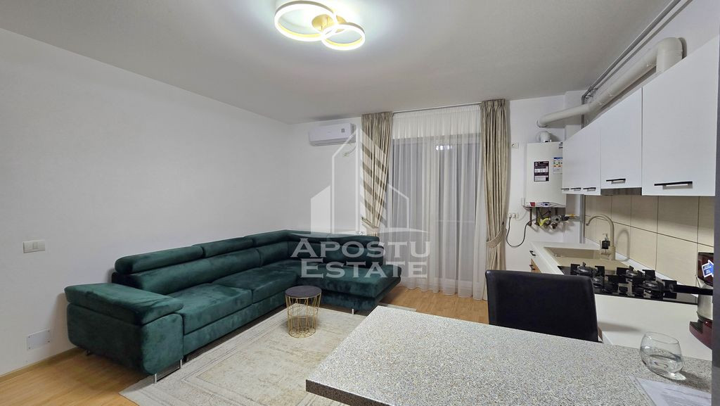 Apartament cu 2 camere, centrala proprie, etaj 2, Giroc -...