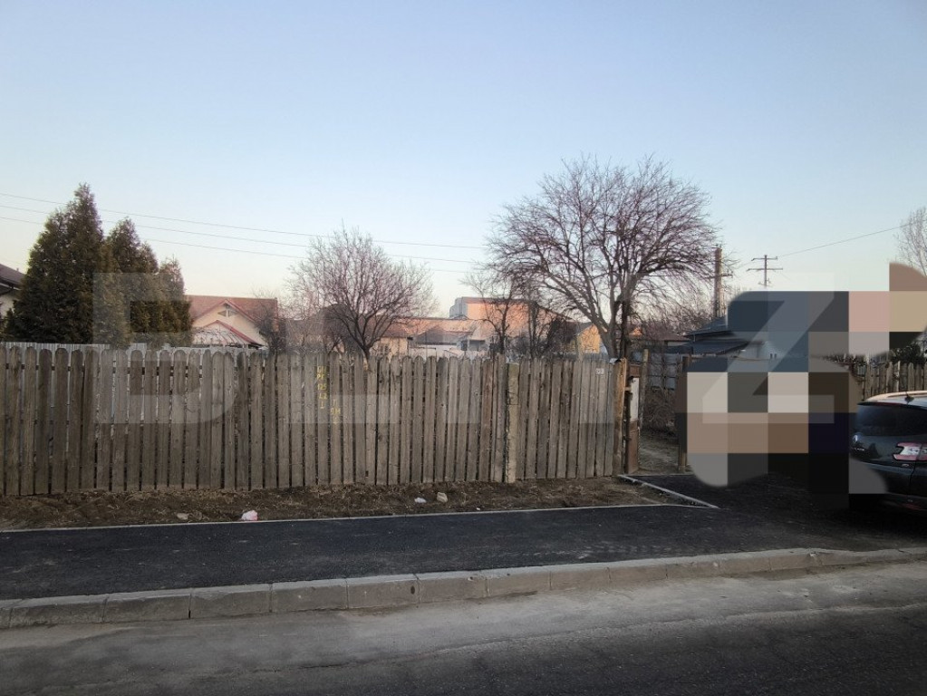 Teren intravilan stradal, 1478 mp, zona caminului Sf. Mina