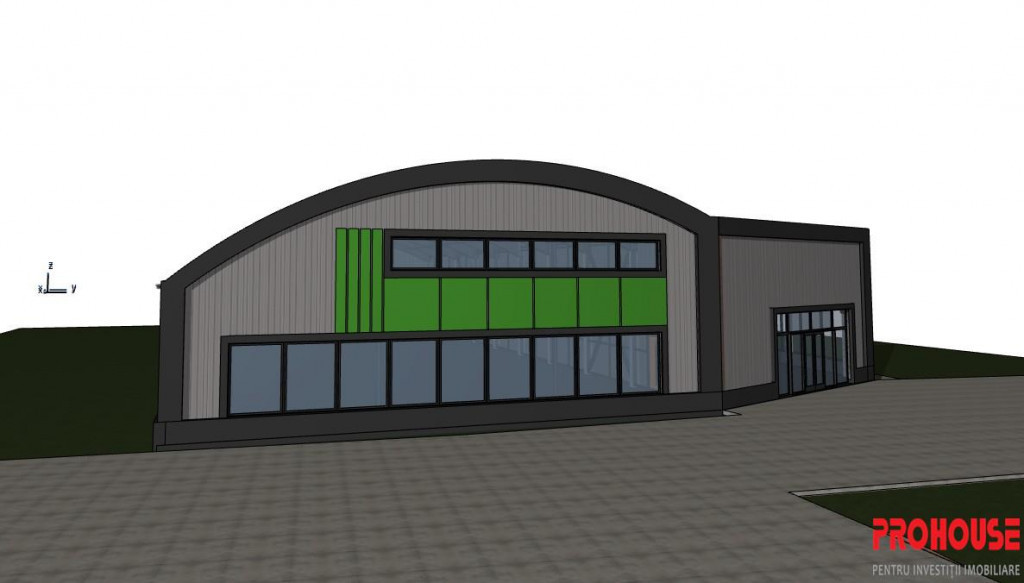 Moinesti- Hala 1.300 mp- se configureaza si compartimenteaza