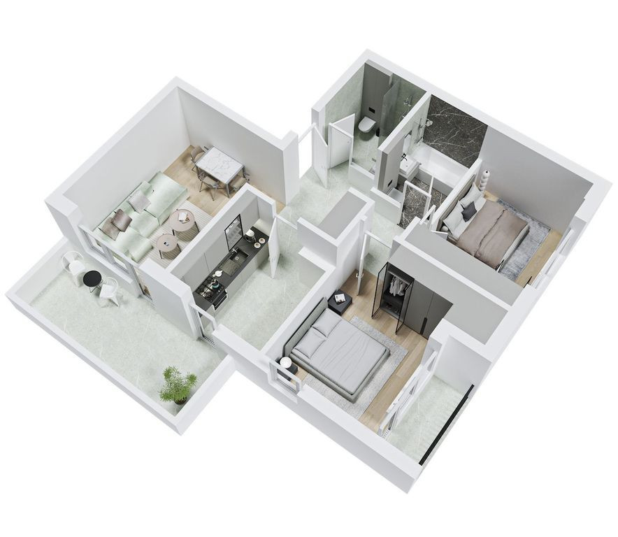 Apartament 3 camere, ideal!