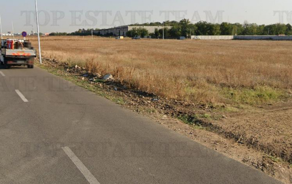 Teren amenajat acces rapid Centura de Vest Bucuresti