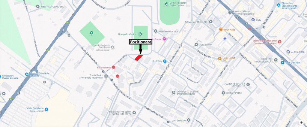 Teren de 435mp cu utilitati si deschidere 14 m- Coiciu / co