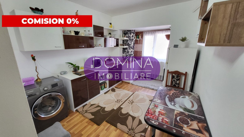 Garsonieră situată în Tg.Jiu, str. Victoriei, zona Tic-T
