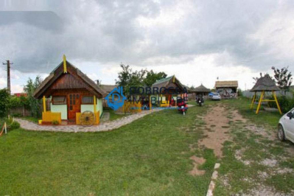 Murighiol, teren intravilan 1187 mp, Camping cu casute si fo