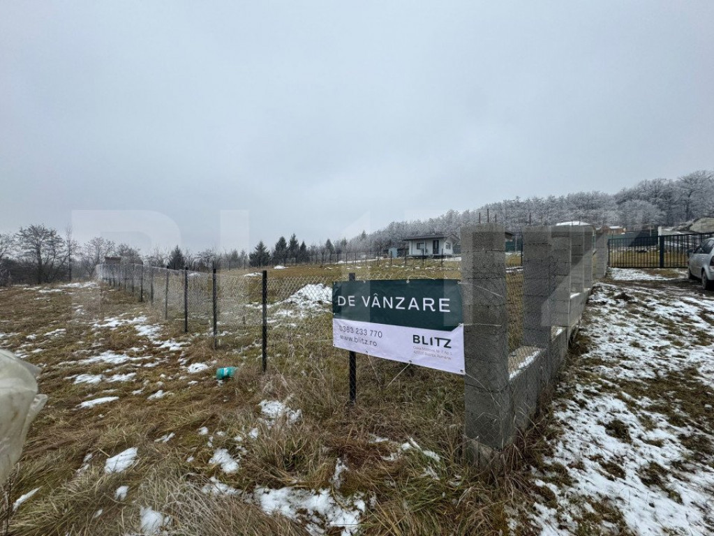 Teren intravilan, 727 mp, zona VALEA CASTAILOR