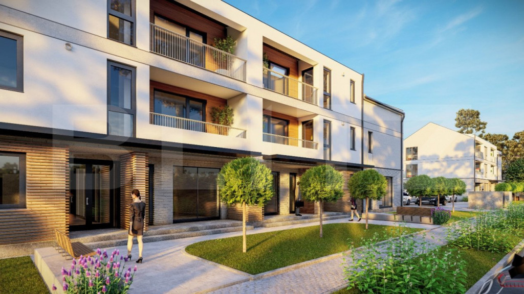 Teren AC Bloc 10 apartamente, P+E+M, St = 1264 mp, Mosnita N