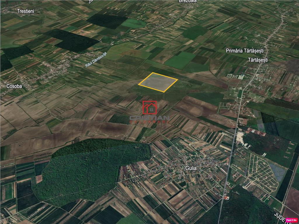 Teren agricol extravilan Tartasesti - Gulia, Dambovita