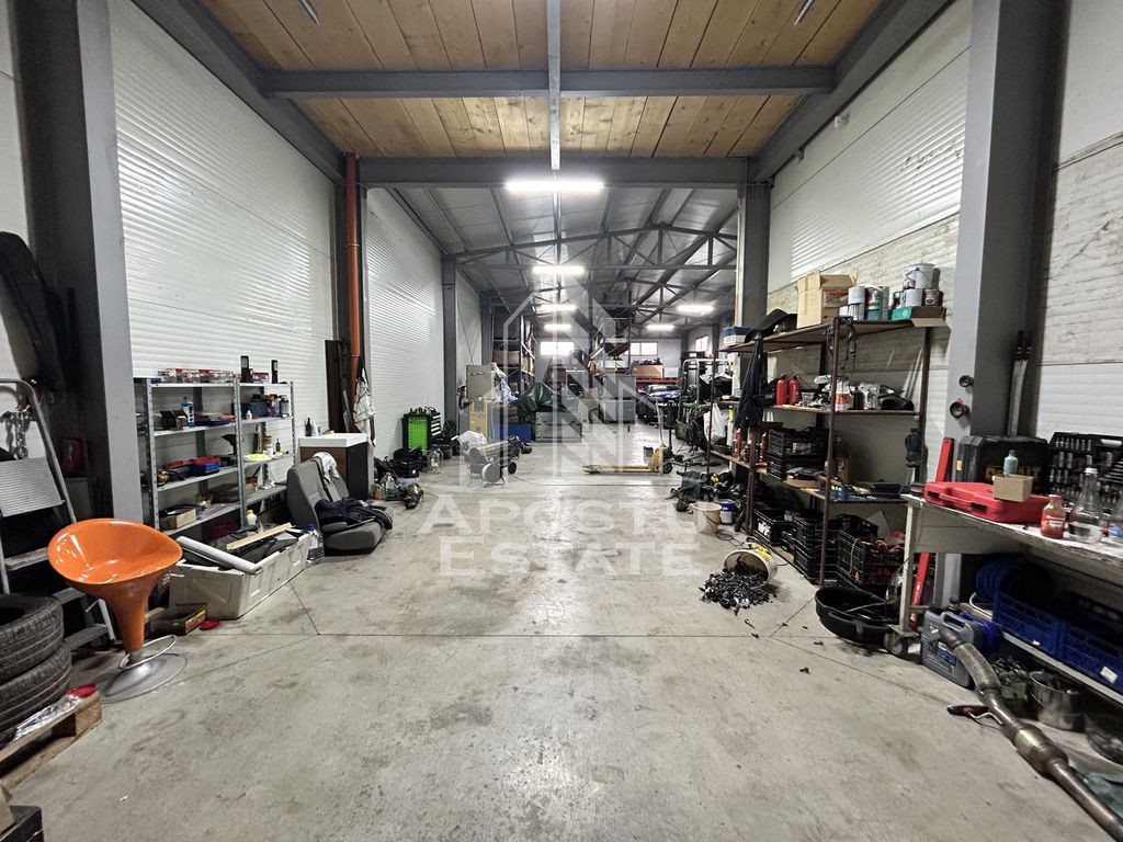 Cladire compusa din receptie-hala-birouri, ideal service,...