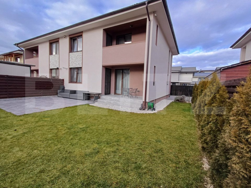 Duplex modern cu 5 camere, 110mp utili, curte 250mp, zona Te