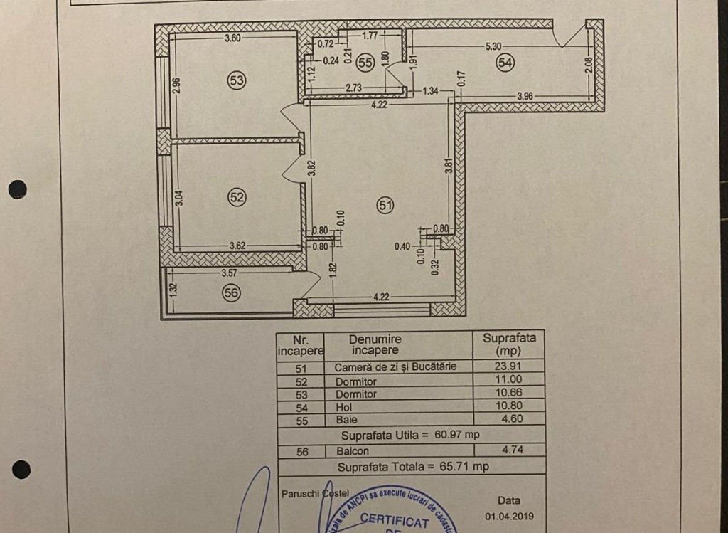 Cartierul Solar - 3 Camere - Mutare Imediata