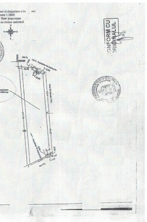 Teren DN72 Centura Ploiesti 14598 mp