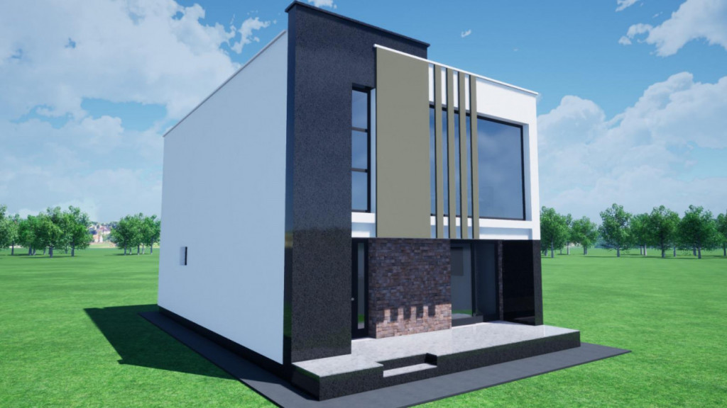 Casa moderna Stupini 3 camere