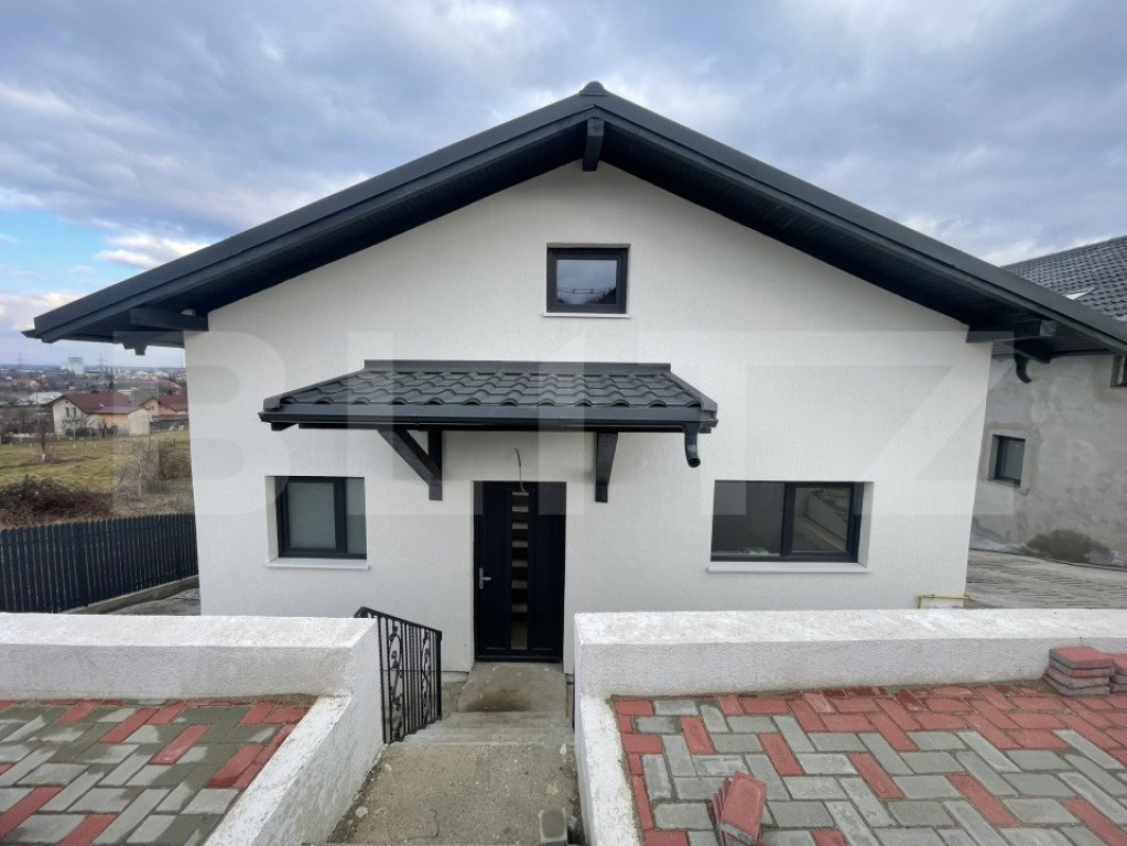 Casă individuală nouă, modernă, cu vedere panoramică ??