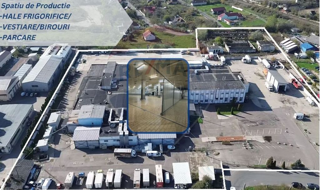 De inchiriat-Hale/Spatii Productie/Parcare/Birouri