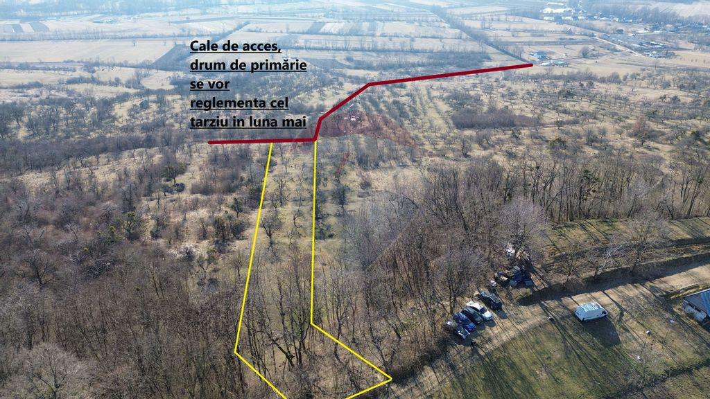 Teren 2,884mp Ocolis / Drumul livezilor