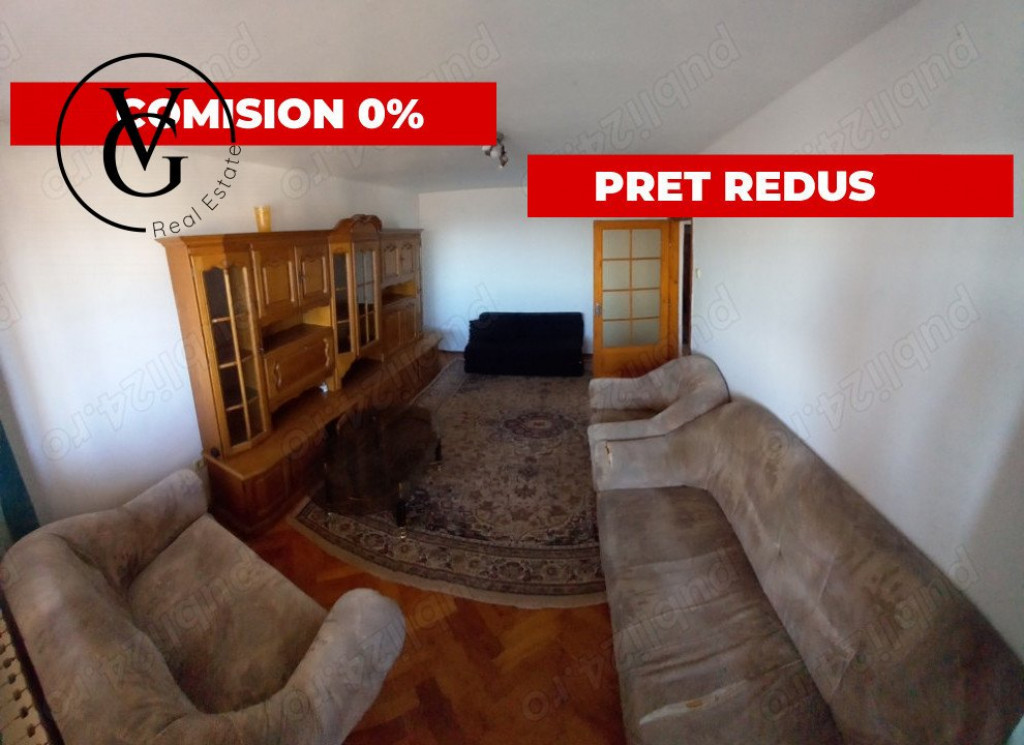 Apartament 2 camere decomandat - zona Abator