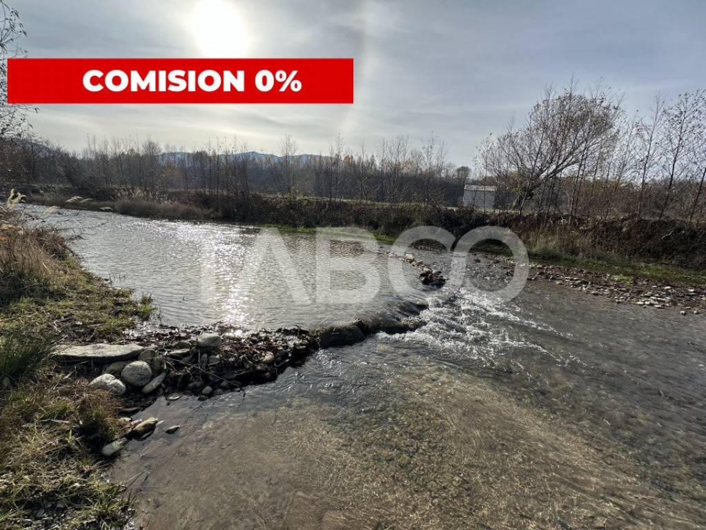 Teren extravilan cu utilitati 1700 mp langa Rau pe Valea S